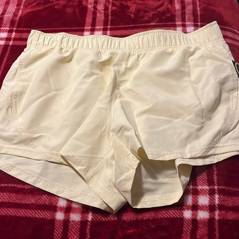 Yellow Running Shorts